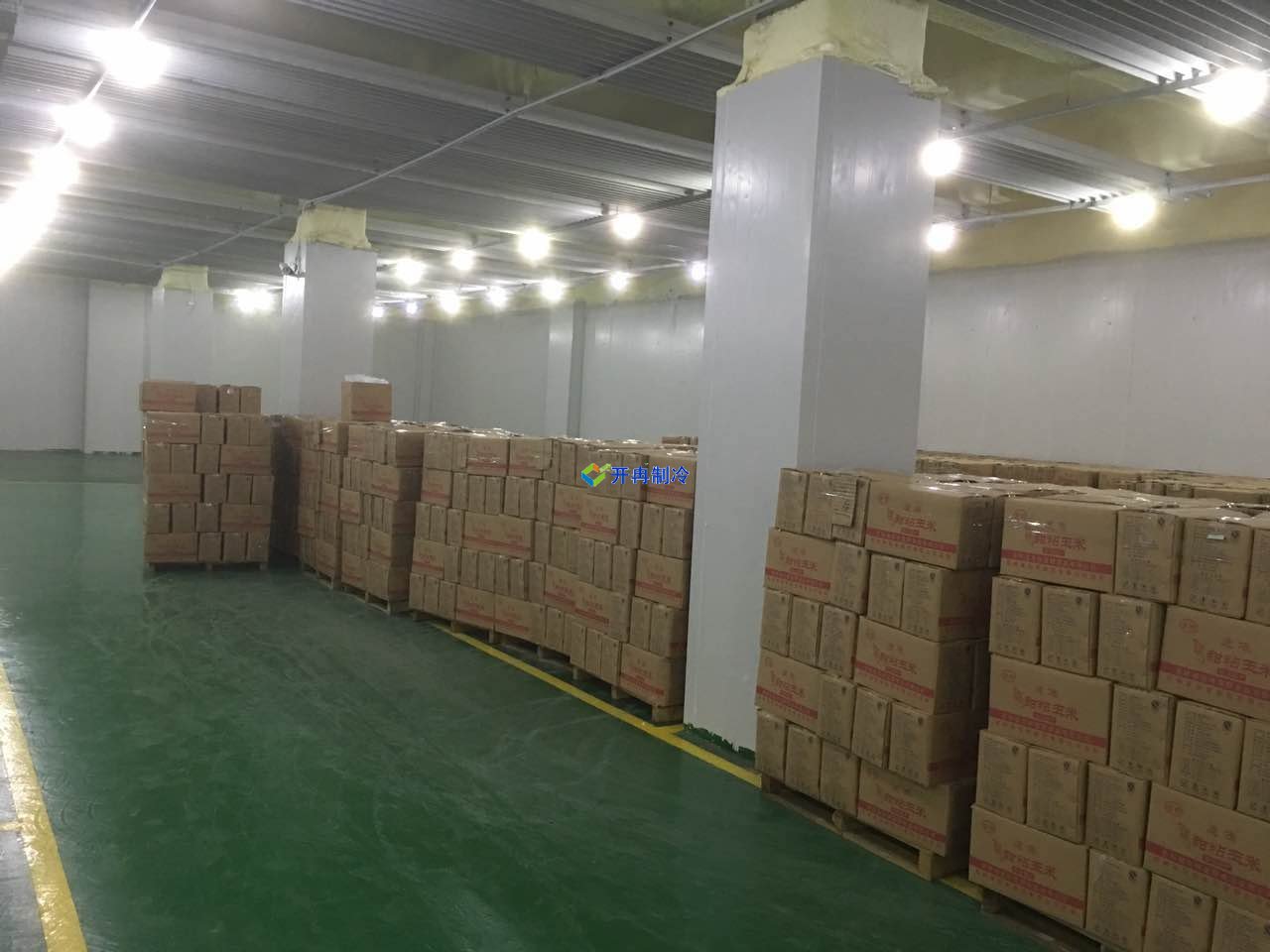 安裝一個2000平水產海鮮冷凍庫，海鮮冷庫造價